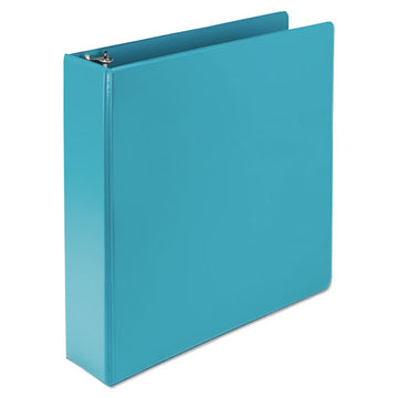Samsill® Earth’s Choice Biobased Durable Fashion View Binder, 3 Rings, 2" Capacity, 11 X 8.5, Turquoise, 2-pack freeshipping - TVN Wholesale
